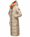 Navahoo Schmuseengel Damen Winterjacke B937 Taupe Größe XL - Gr. 42