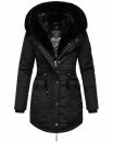 Navahoo Sweety Delux Damen Winterjacke B938 Schwarz...