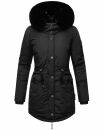 Navahoo Sweety Delux Damen Winterjacke B938 Schwarz Größe S - Gr. 36