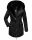 Navahoo Sweety Delux Damen Winterjacke B938 Schwarz Größe S - Gr. 36