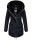 Navahoo Sweety Delux Damen Winterjacke B938 Blau Größe XS - Gr. 34