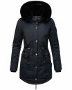 Navahoo Sweety Delux Damen Winterjacke B938 Blau Größe L - Gr. 40