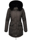 Navahoo Sweety Delux Damen Winterjacke B938 Anthrazit Größe XS - Gr. 34