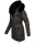 Navahoo Sweety Delux Damen Winterjacke B938 Anthrazit Größe XS - Gr. 34