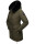 Navahoo Sweety Delux Damen Winterjacke B938 Dark Olive Größe XS - Gr. 34
