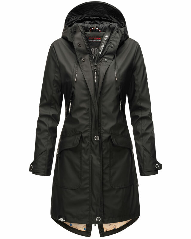 Navahoo Schötchen Damen Winterjacke B939 Schwarz Größe S - Gr. 36