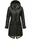 Navahoo Schötchen Damen Winterjacke B939 Schwarz Größe S - Gr. 36
