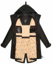 Navahoo Schötchen Damen Winterjacke B939 Schwarz Größe S - Gr. 36
