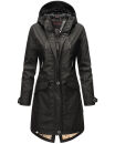 Navahoo Schötchen Damen Winterjacke B939 Schwarz...