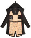 Navahoo Schötchen Damen Winterjacke B939 Schwarz Größe XL - Gr. 42