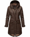 Navahoo Schötchen Damen Winterjacke B939 Dark Choco Größe XS - Gr. 34