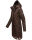 Navahoo Schötchen Damen Winterjacke B939 Dark Choco Größe XS - Gr. 34