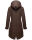 Navahoo Schötchen Damen Winterjacke B939 Dark Choco Größe XS - Gr. 34