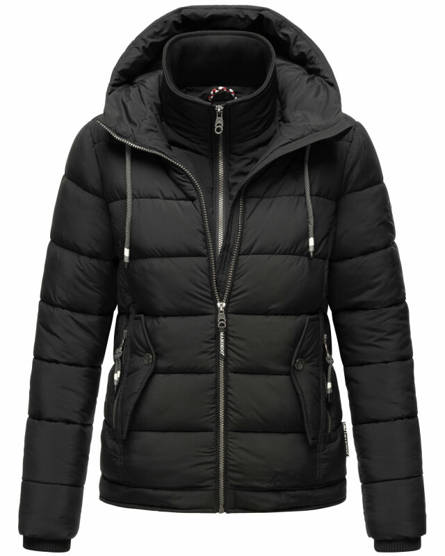 Marikoo Taisaa Princess Damen Steppjacke B940 Schwarz Größe L - Gr. 40