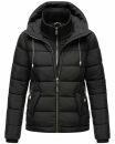 Marikoo Taisaa Princess Damen Steppjacke B940 Schwarz Größe L - Gr. 40