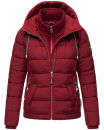 Marikoo Taisaa Princess Damen Steppjacke B940 Blood Red Größe S - Gr. 36