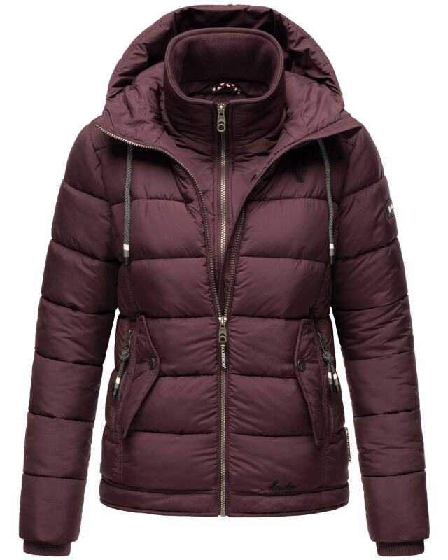 Marikoo Taisaa Princess Damen Steppjacke B940 Weinrot Größe M - Gr. 38