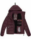 Marikoo Taisaa Princess Damen Steppjacke B940 Weinrot Größe M - Gr. 38