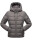 Marikoo Taisaa Princess Damen Steppjacke B940 Dunkelgrau Größe XS - Gr. 34