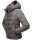 Marikoo Taisaa Princess Damen Steppjacke B940 Dunkelgrau Größe XS - Gr. 34