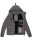 Marikoo Taisaa Princess Damen Steppjacke B940 Dunkelgrau Größe XS - Gr. 34