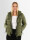 Marikoo Taisaa Princess Damen Steppjacke B940 Olive Größe XS - Gr. 34