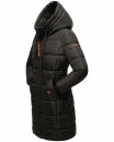 Marikoo Yuikoo Damen Winterjacke B941 Schwarz Größe XS - Gr. 34