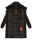 Marikoo Yuikoo lange Damen Winterjacke B941 Schwarz-Größe L - Gr. 40