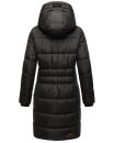 Marikoo Yuikoo lange Damen Winterjacke B941 Schwarz-Größe XXL - Gr. 44