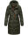 Marikoo Yuikoo lange Damen Winterjacke B941 Dark Olive-Größe L - Gr. 40