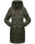Marikoo Yuikoo lange Damen Winterjacke B941 Dark Olive-Größe L - Gr. 40