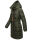 Marikoo Yuikoo lange Damen Winterjacke B941 Dark Olive-Größe L - Gr. 40
