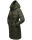 Marikoo Yuikoo lange Damen Winterjacke B941 Dark Olive-Größe L - Gr. 40