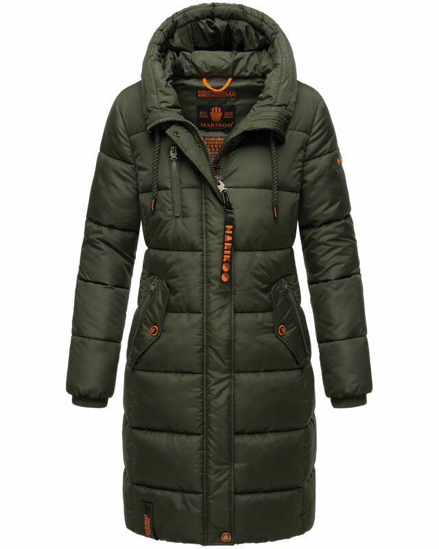 Marikoo Yuikoo Damen Winterjacke B941 Dark Olive Größe XL - Gr. 42