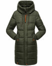 Marikoo Yuikoo Damen Winterjacke B941 Dark Olive Größe XL - Gr. 42
