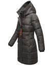 Marikoo Yuikoo lange Damen Winterjacke B941 Anthrazit-Größe S - Gr. 36