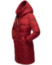 Marikoo Yuikoo lange Damen Winterjacke B941 Blood Red-Größe S - Gr. 36