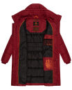 Marikoo Yuikoo lange Damen Winterjacke B941 Blood Red-Größe S - Gr. 36