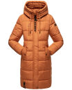 Marikoo Yuikoo lange Damen Winterjacke B941 Cinnamon-Größe S - Gr. 36