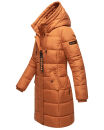 Marikoo Yuikoo lange Damen Winterjacke B941 Cinnamon-Größe S - Gr. 36