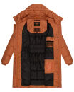Marikoo Yuikoo lange Damen Winterjacke B941 Cinnamon-Größe S - Gr. 36