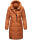 Marikoo Yuikoo lange Damen Winterjacke B941 Cinnamon-Größe S - Gr. 36