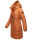 Marikoo Yuikoo lange Damen Winterjacke B941 Cinnamon-Größe S - Gr. 36