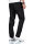 Alessandro Salvarini Herren Chino Stoffhose O-370 - Schwarz-W34-L30