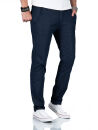 Alessandro Salvarini Herren Chino Stoffhose O-370 - Blau-W29-L32
