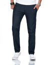 Alessandro Salvarini Herren Chino Stoffhose O-370 - Navy