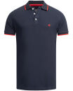 Alessandro Salvarini Herren Polo Shirts O-316 - Navy