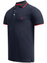 Alessandro Salvarini Herren Polo Shirts O-316 - Navy