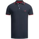 Alessandro Salvarini Herren Polo Shirts O-316 - Navy-Gr.M