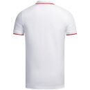 Alessandro Salvarini Herren Polo Shirts O-316 - Weiss-Gr.L